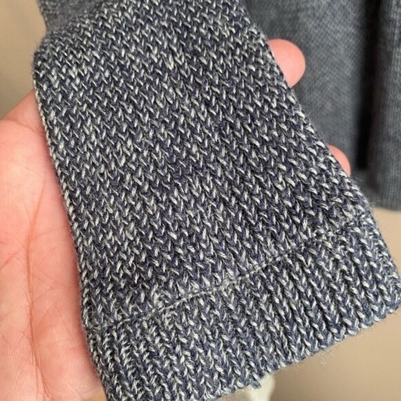 Lululemon sweater Womens size 4 Gray Cabin Yogi Sweater merino wool - Picture 3 of 9